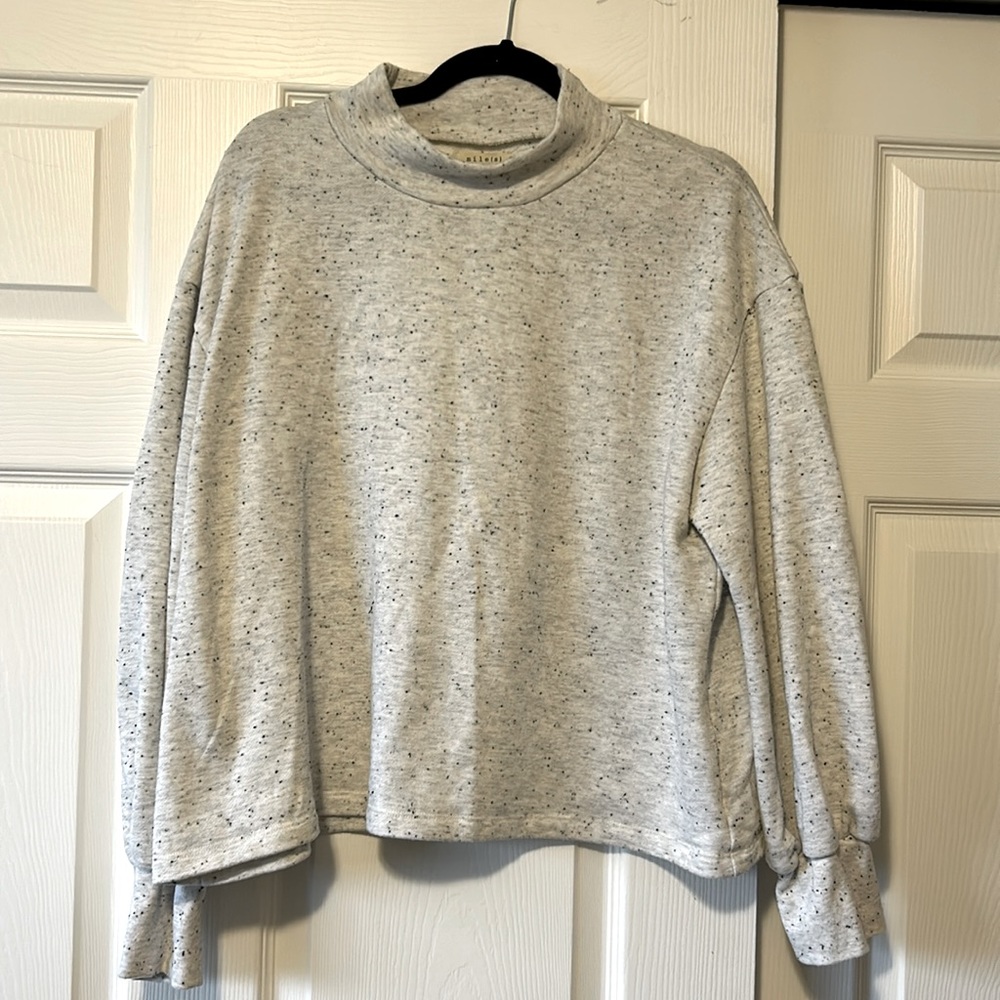 Mile(s) by Madewell Mockneck Sweatshirt, XL